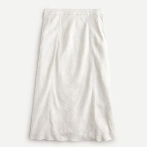 JCREW Linen slip skirt, NWT, Size 2